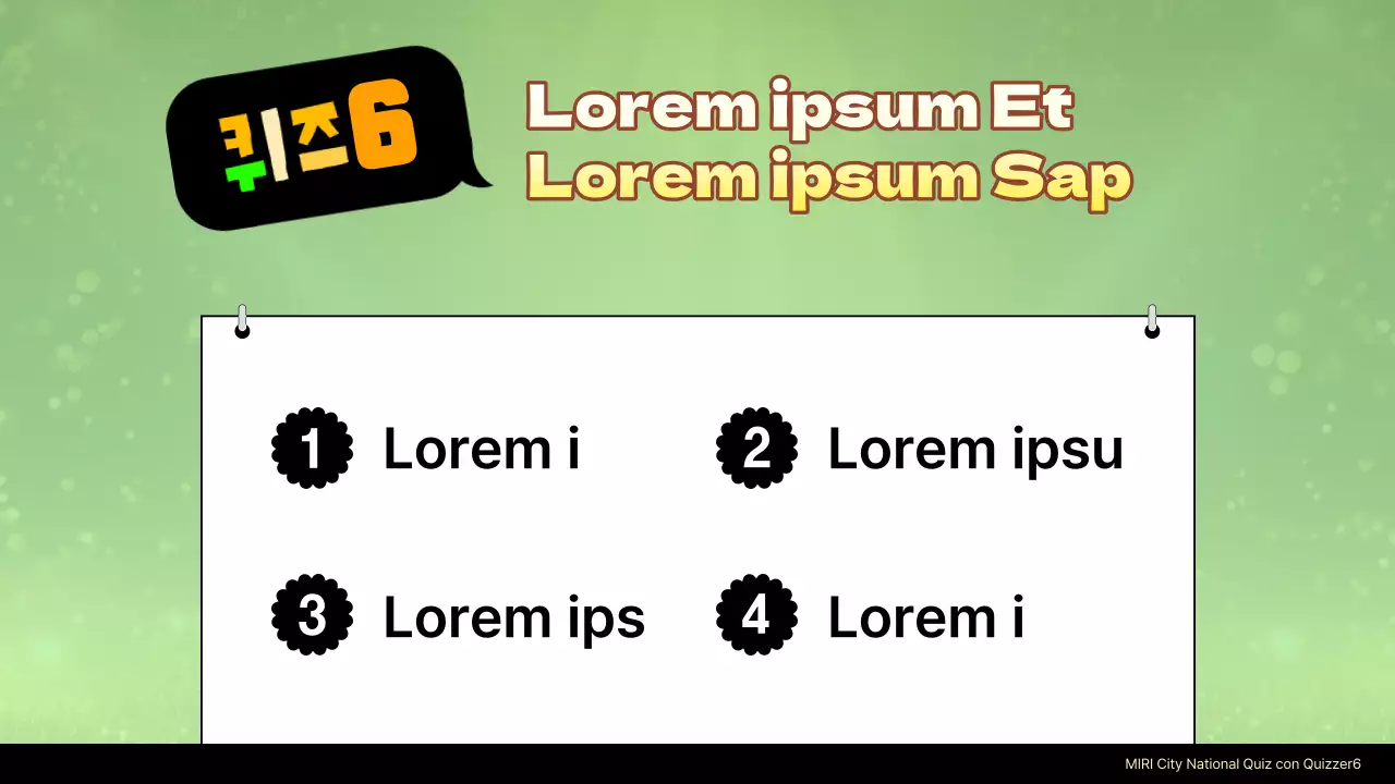 Una collezione di quiz gialli di ispirazione rétro