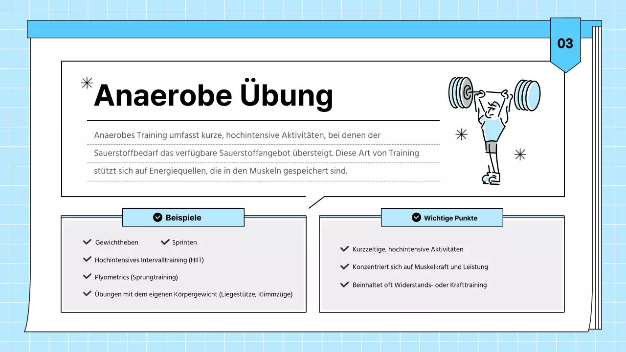 Hellblaues, einfaches, gesundheitsförderndes Übungsmaterial