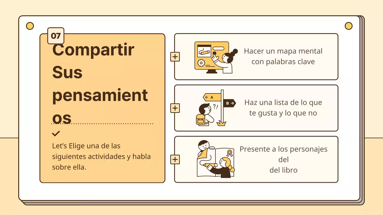 Recursos de habilidades lectoras para estudiantes de amarillo y blanco