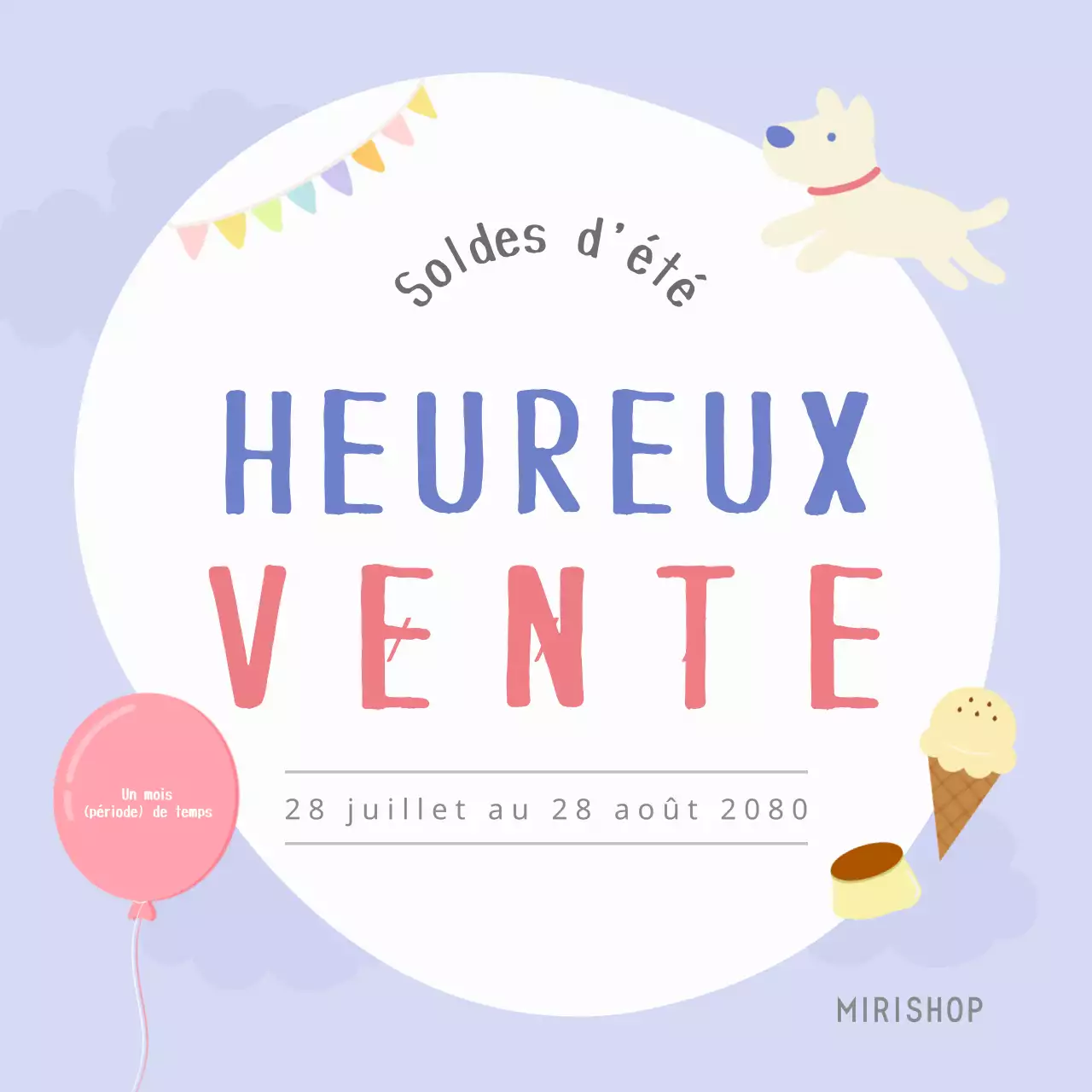 Un guide des adorables soldes d'été en violet clair et rose !