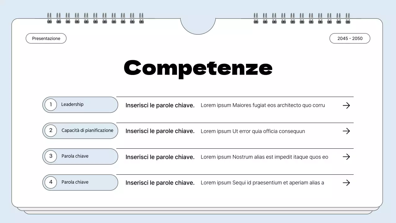 Portafoglio con cornice semplice in azzurro