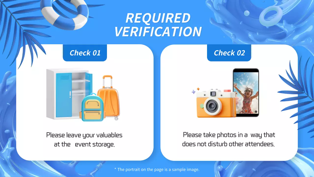 Blue Trendy Summer Announcement Presentation