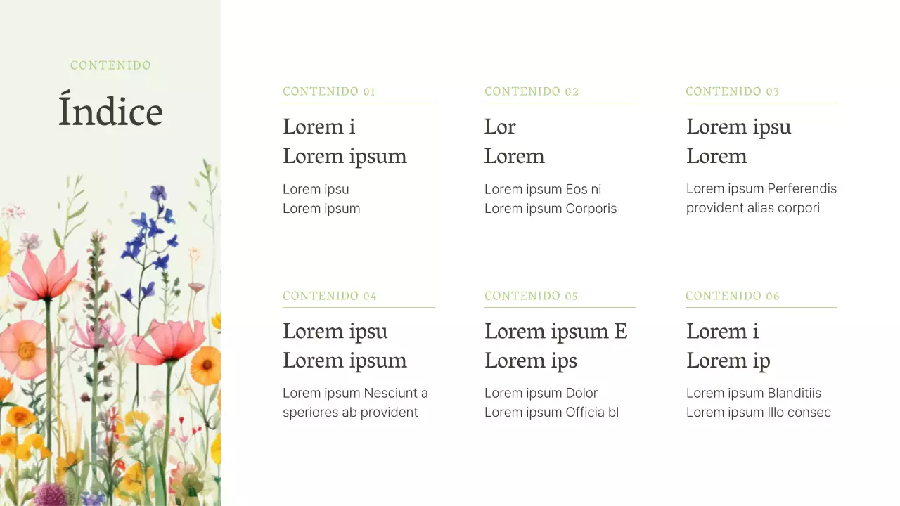 Lujosas flores de verano en presentación chartreuse