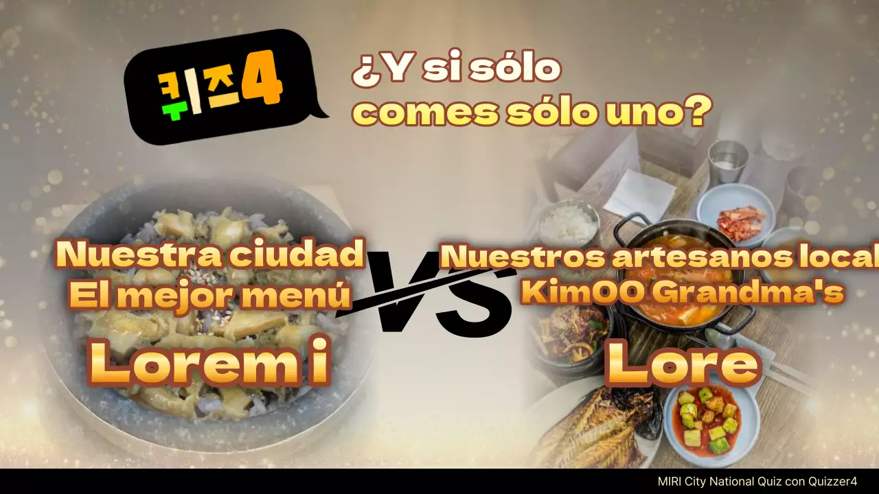 Una colección de concursos amarillos de inspiración retro