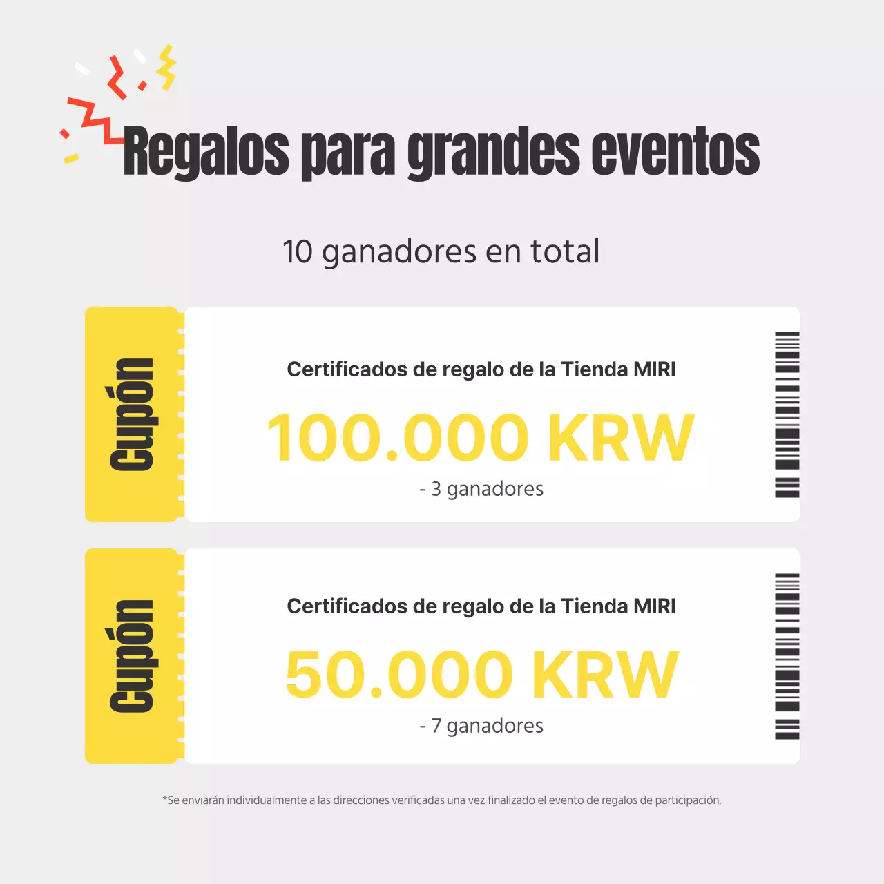 Anunciamos un bonito evento de fondo amarillo para darlo a conocer