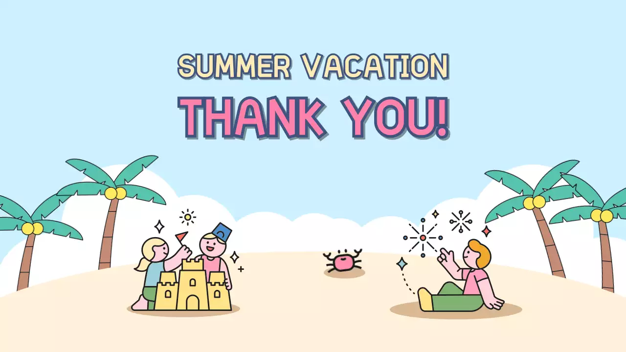 Blue Playful Summer Presentation