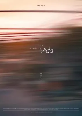 Anuncios de viajes de sensibilidad simple marrón.