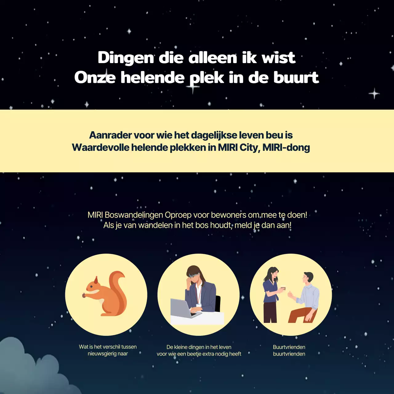 Gele en zwarte gemeentelijke buurtwandelingen zijn nu open voor deelnemers