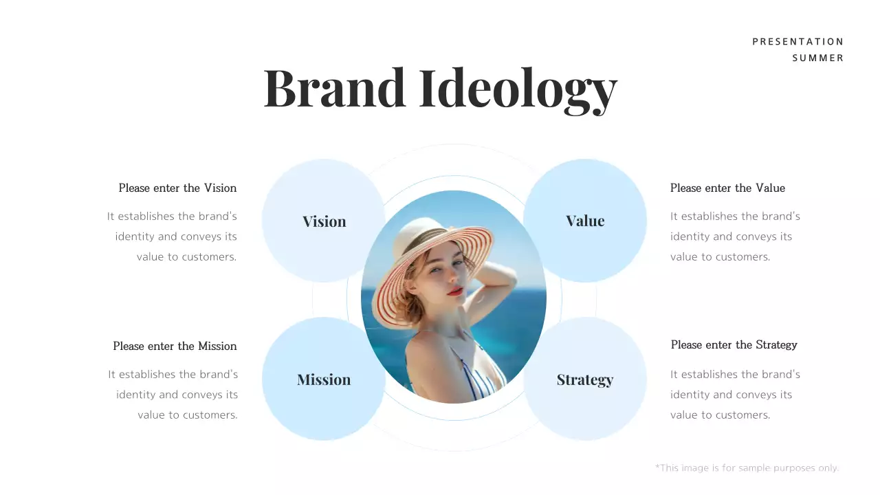 블루 모던 마케팅 프리젠테이션