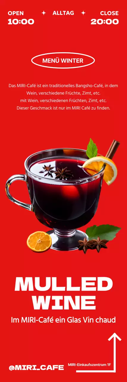 Bewerben Sie Ihr saisonales Wintermenü mit einem modernen Twist