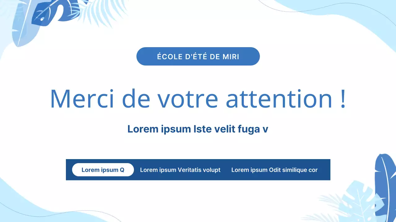 Promouvoir les offres spéciales pour les vacances scolaires avec des motifs géométriques bleu clair