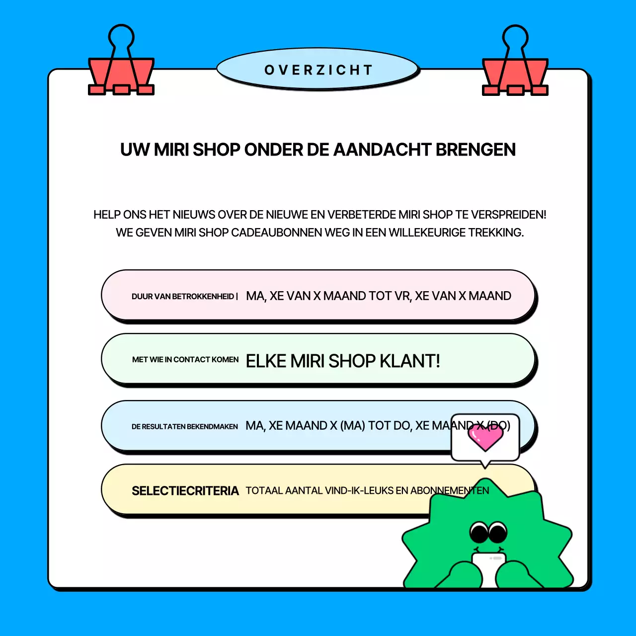 Over het evenement Blue's Kitscherige geruchten