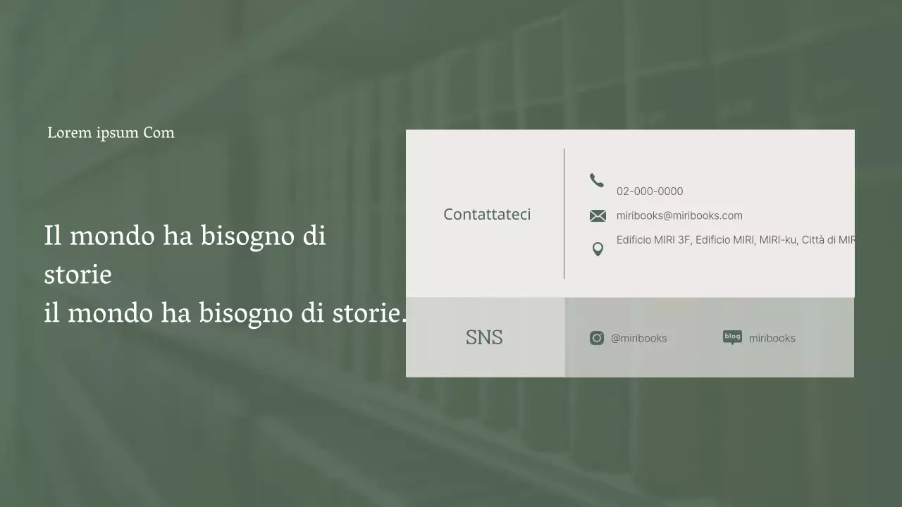 Una proposta di libro di classe in kaki