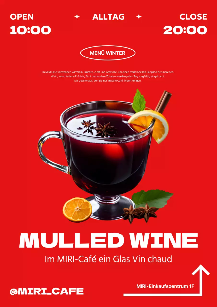 Bewerben Sie Ihr saisonales Wintermenü mit einem modernen Twist