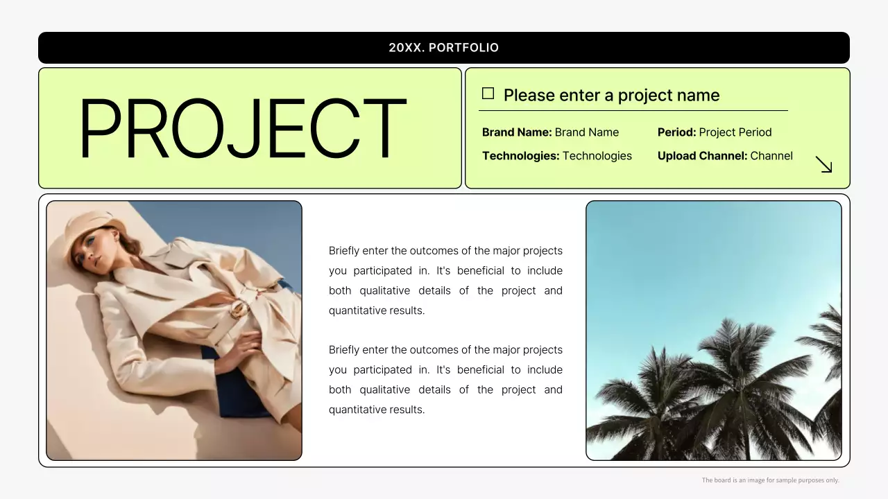 Mint Minimal Portfolio Resume Presentation