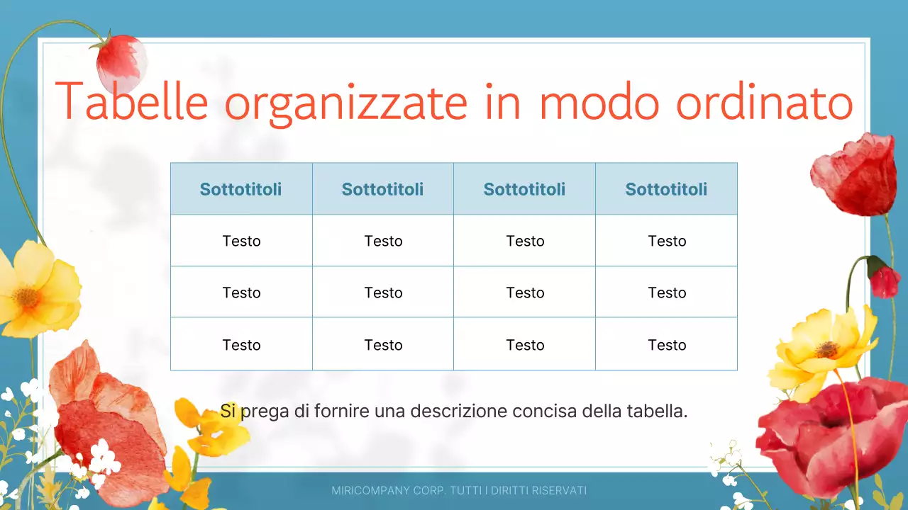 Guida ai bei fiori estivi in bianco e arancione