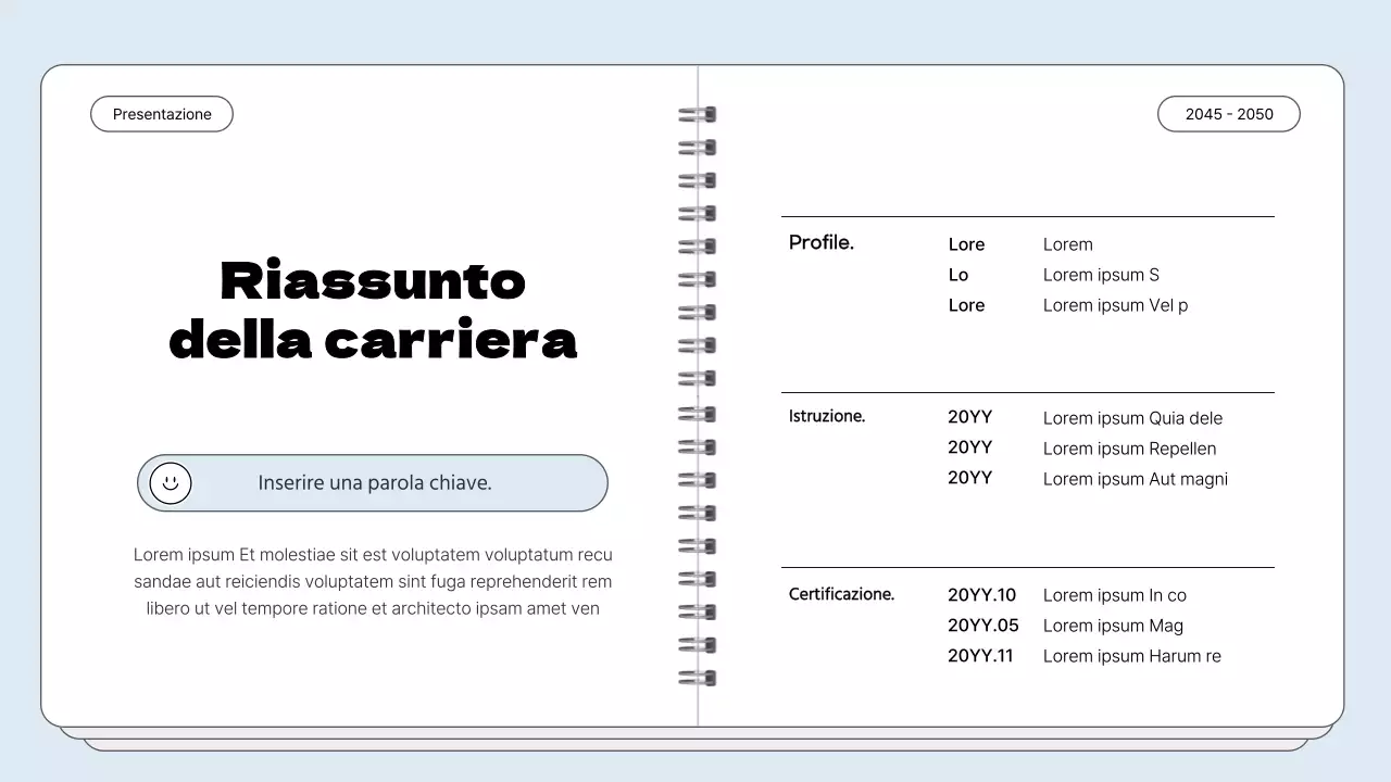 Portafoglio con cornice semplice in azzurro