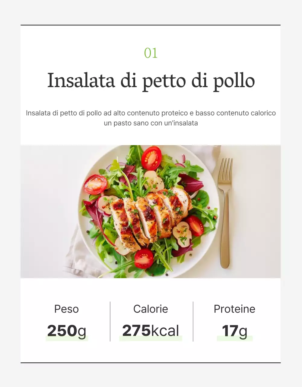 Promuovere una semplice insalata di fagioli bianchi e verdi chiari