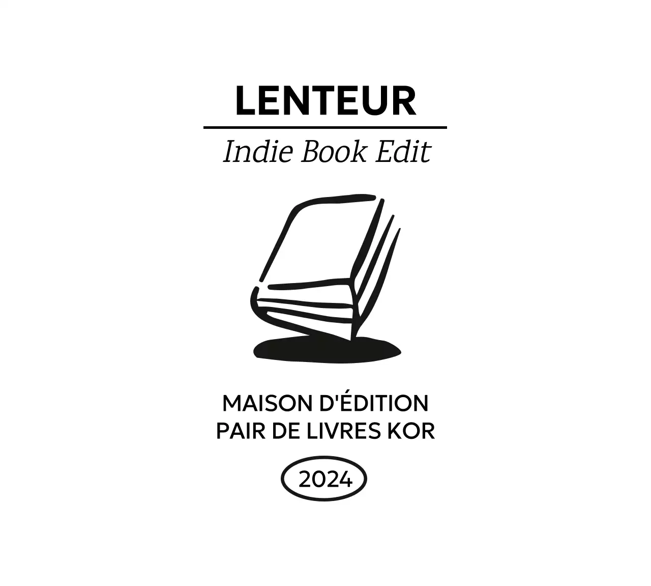 Design de style calme avec des illustrations de livres