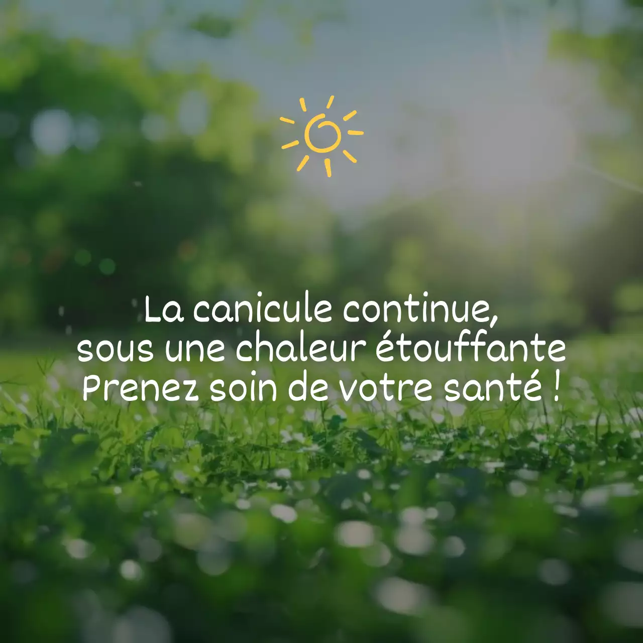 Collection de vœux d'été en calligraphie simple en bleu clair et bleu