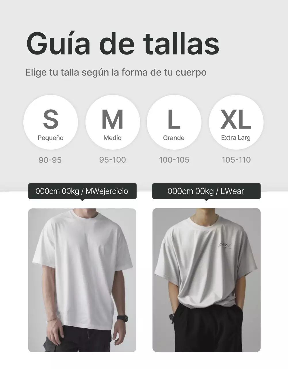 Anuncios y precauciones en el centro comercial de moda en gris y azul claro