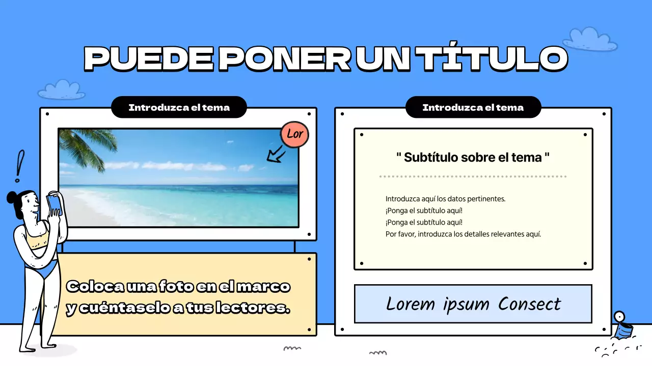 Guía de las bonitas playas azules y amarillas Planes de lecciones