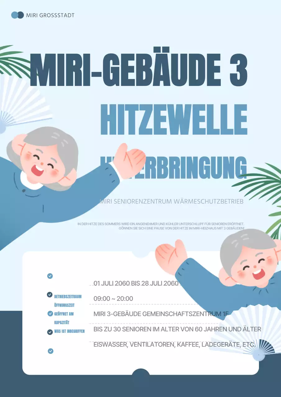 Ein Leitfaden für den einfachen hellblauen und marineblauen Wärmeschutz für ältere Menschen