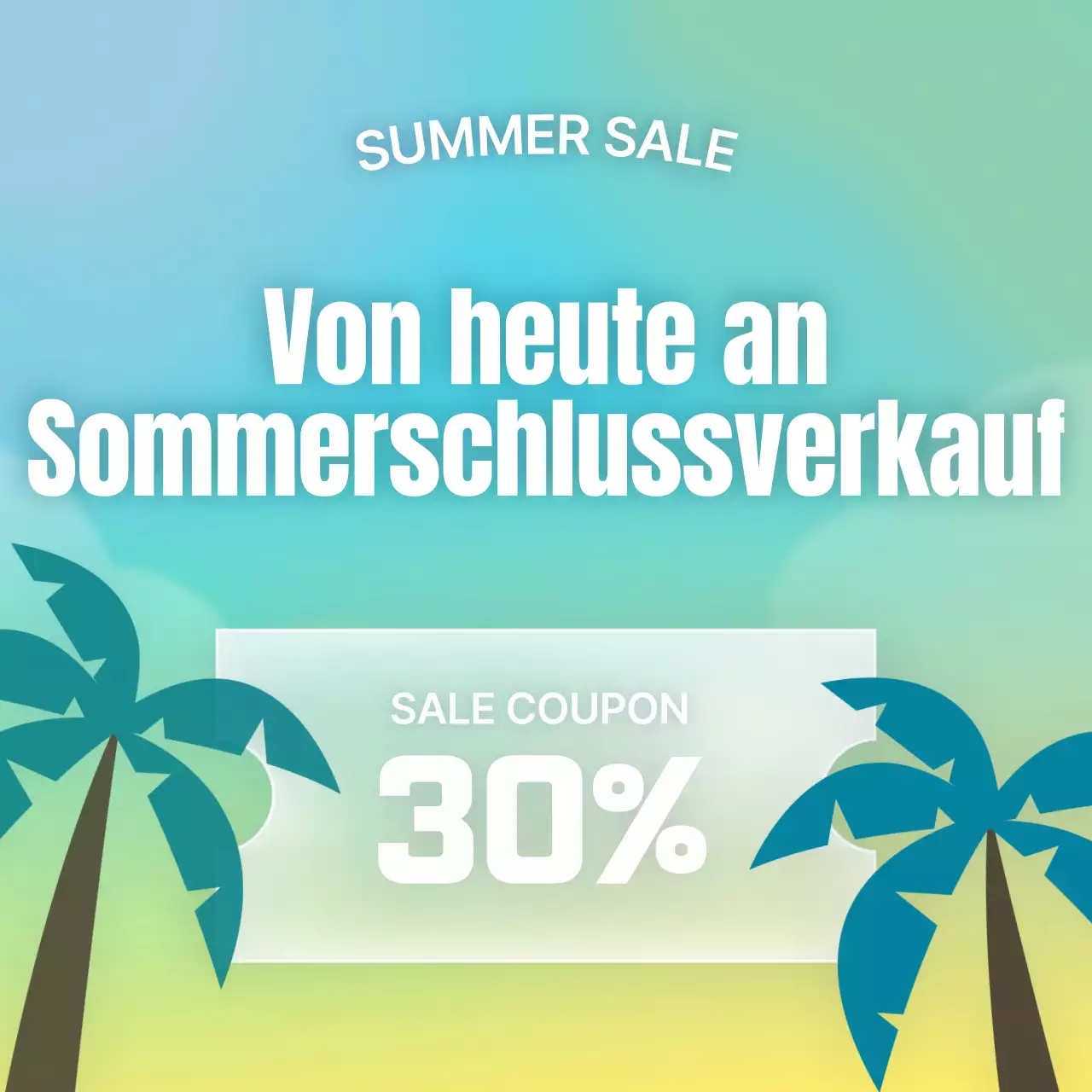 Eine Sammlung regenbogenfarbener, trendiger Bilder für den Sommer