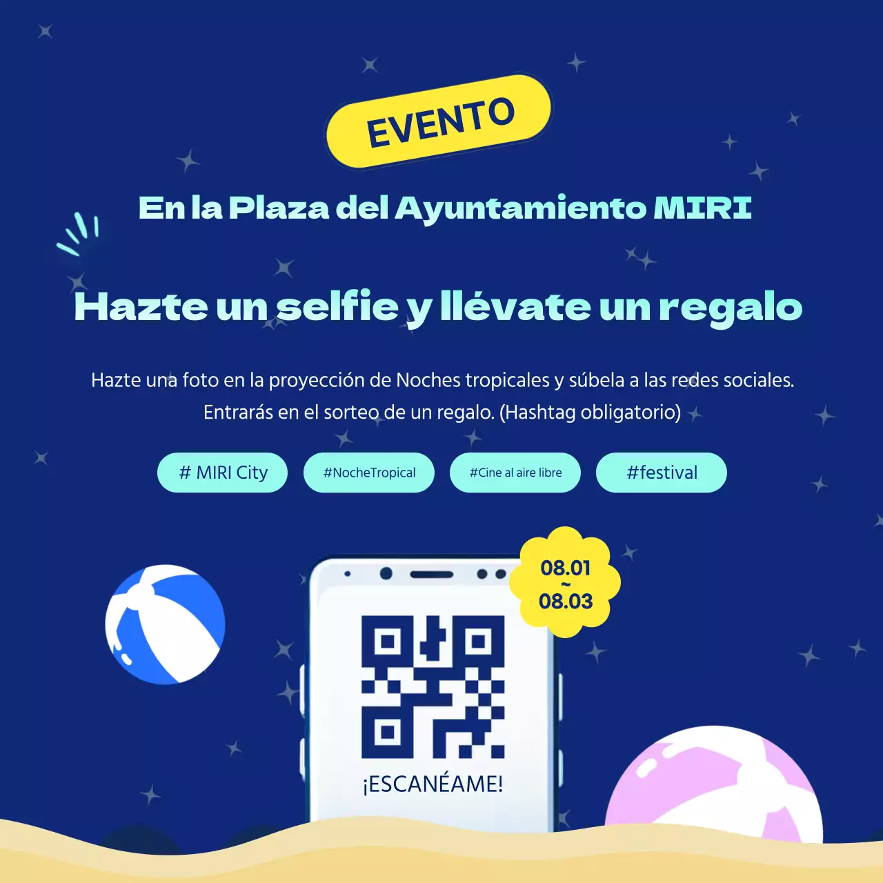 Promueva las fiestas navideñas con toques de azul marino y amarillo