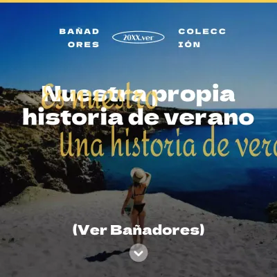 Promover el bañador clásico amarillo y blanco