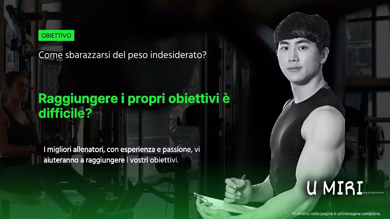 Promuovete la vostra palestra con accenti neri e verde lime