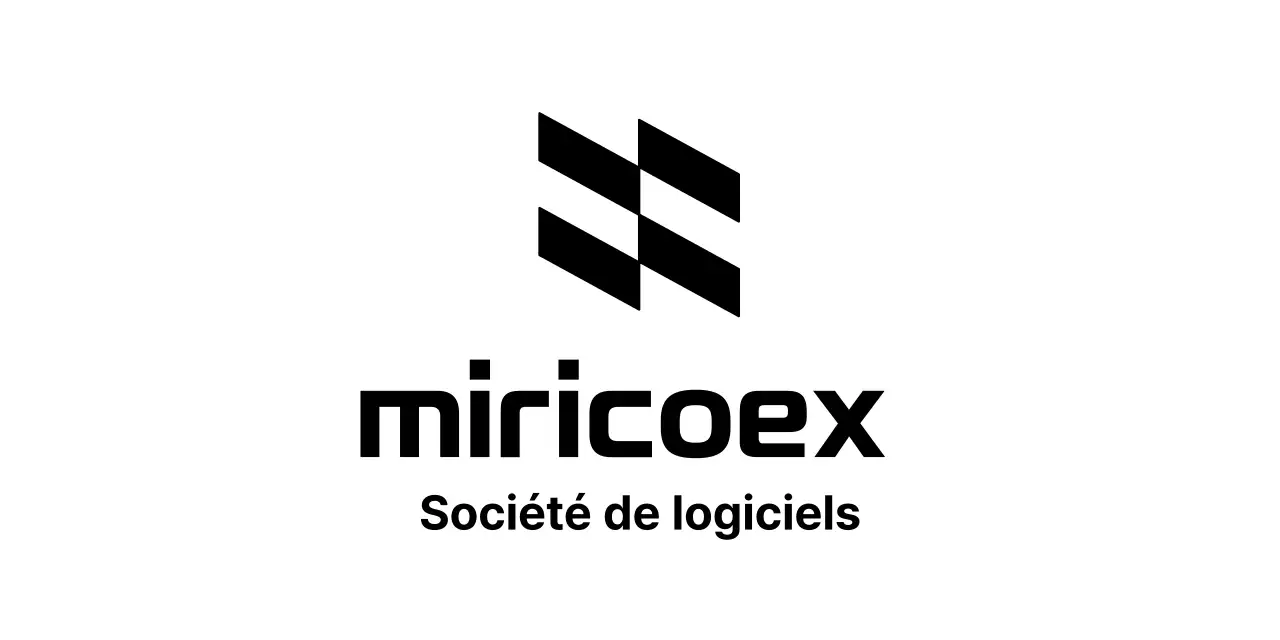Logo d'entreprise avec un concept de forme inclinée