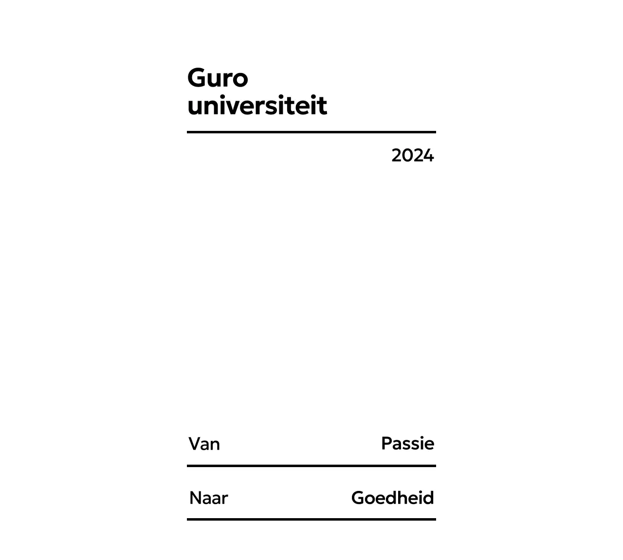 Strak, stijlvol ontwerp met kalligrafie en lijnen