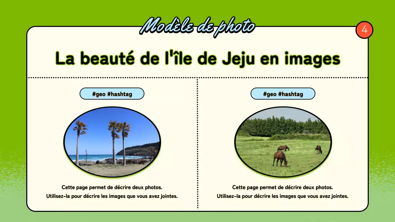Guide des quartiers vert et orange de Jeju