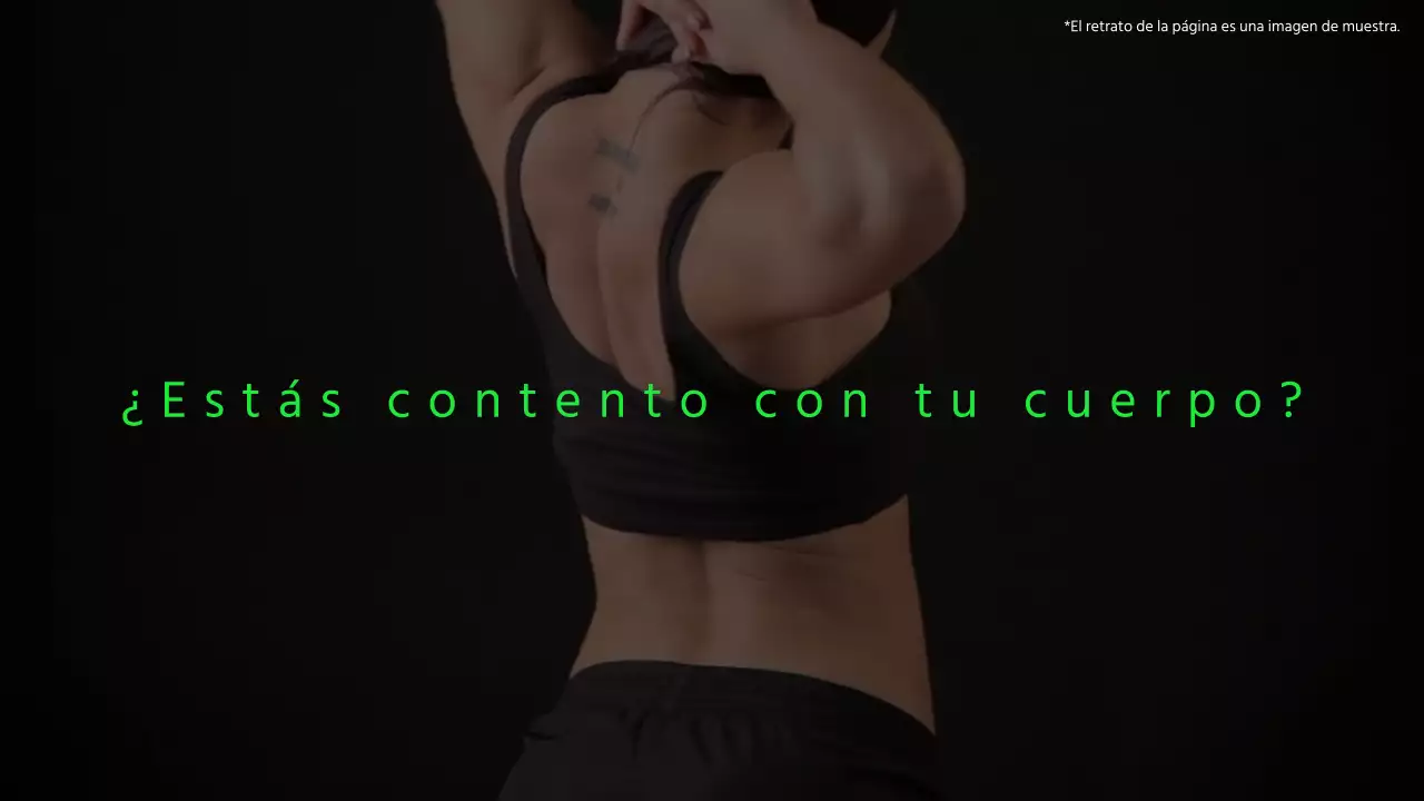 Promociona tu gimnasio con detalles en negro y verde lima