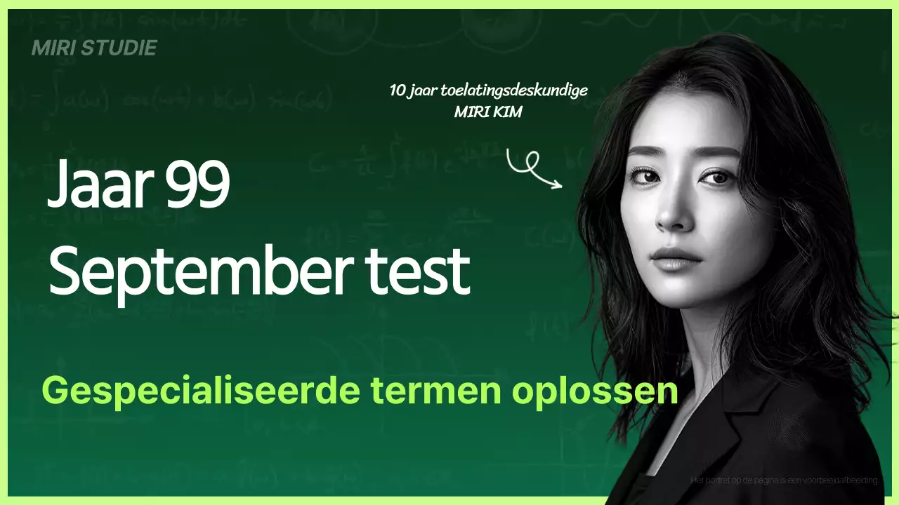 Promoot oefentestspecials met groene en limoengroene highlights