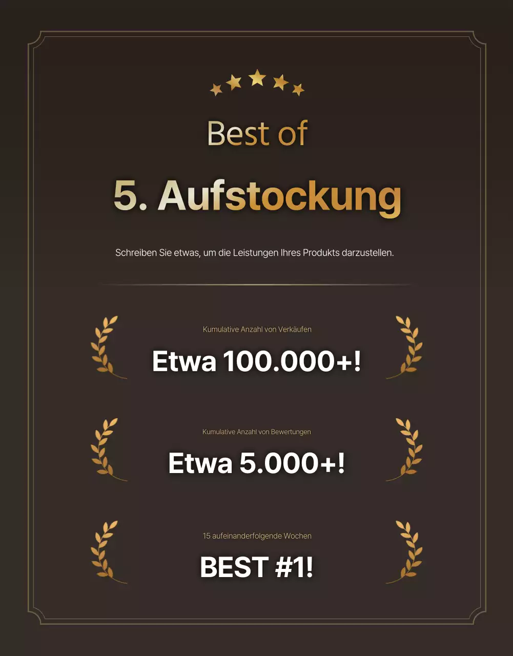 Einfache Modeanzeige in Beige