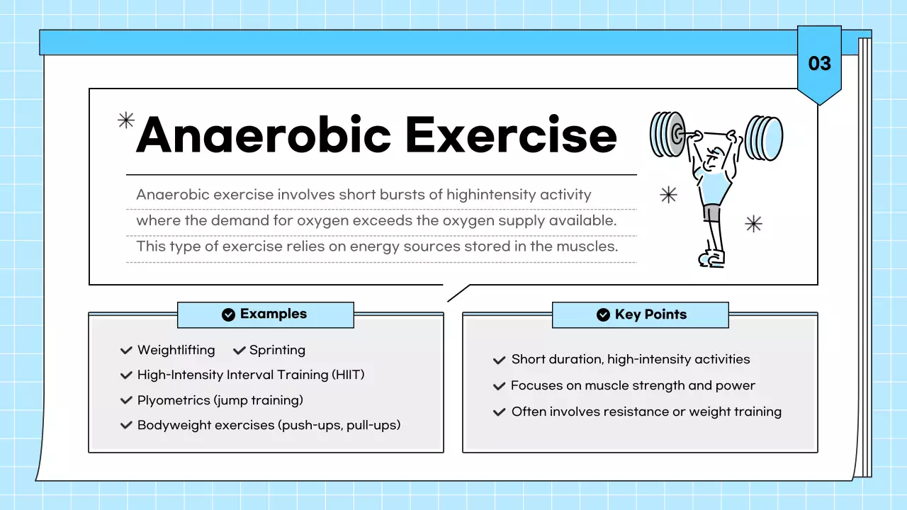 Blue Simple Fitness Guide Presentation