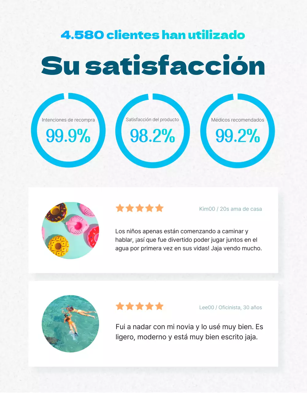 Promocione un evento con artículos vintage de verano en azul claro