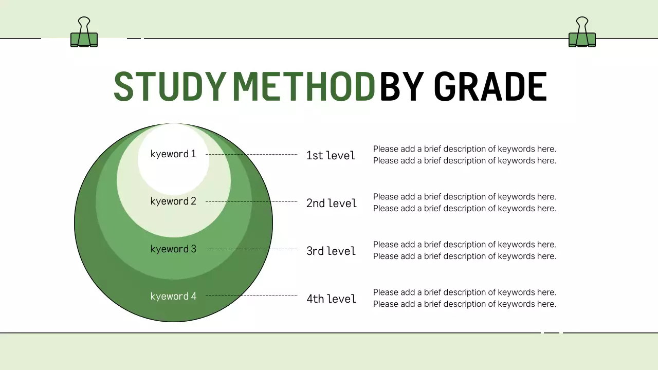Green Simple Orientation Announcement Presentation