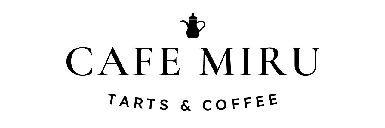 고급스러운 영문 폰트 컨셉의 디저트 카페 로고