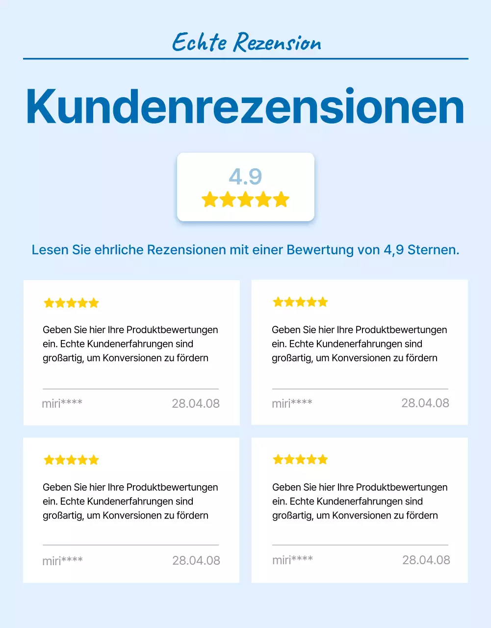 Eine einfache Einführung in den saisonalen Verkauf in Marineblau und Weiß