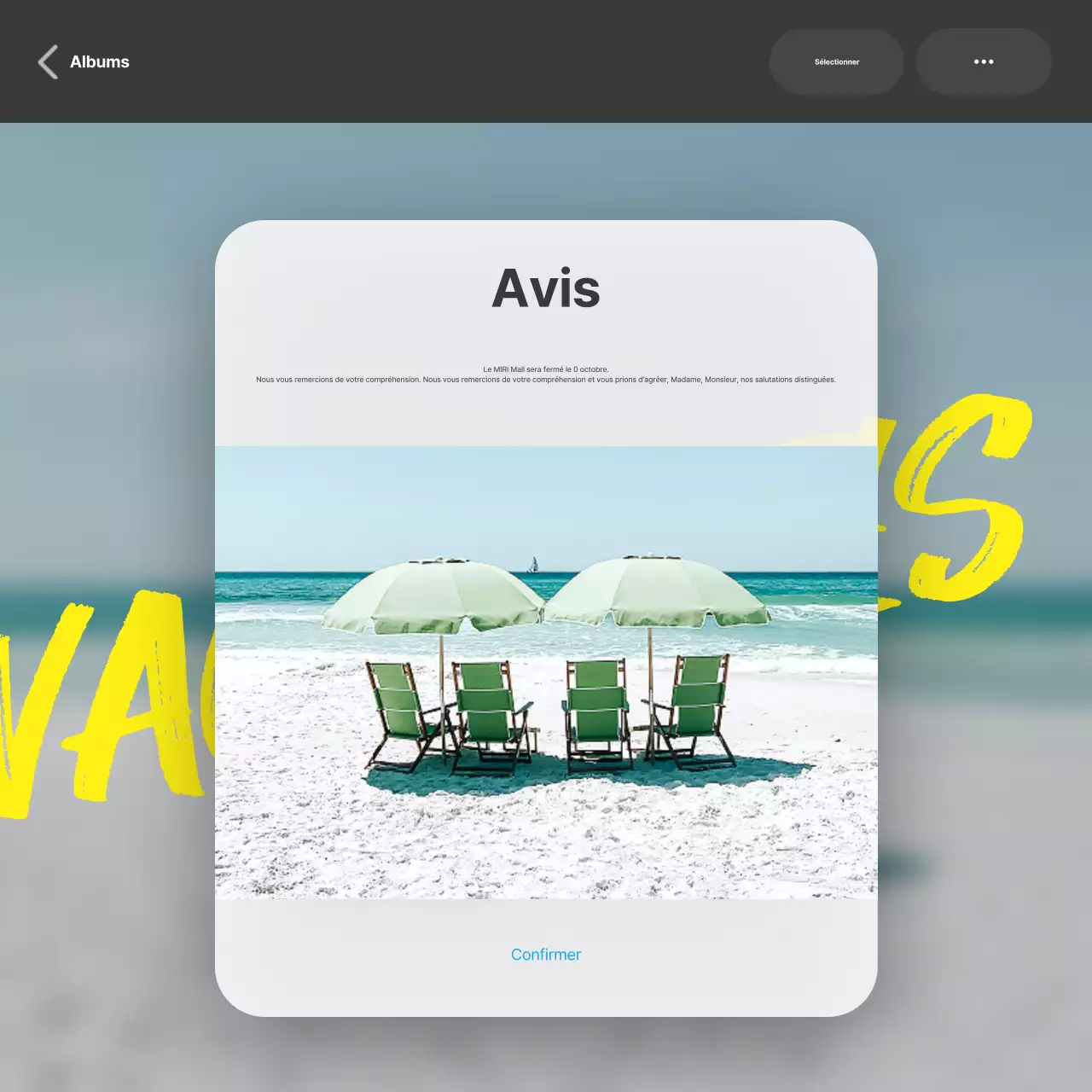 Annonces de fermeture tendance en jaune et bleu clair