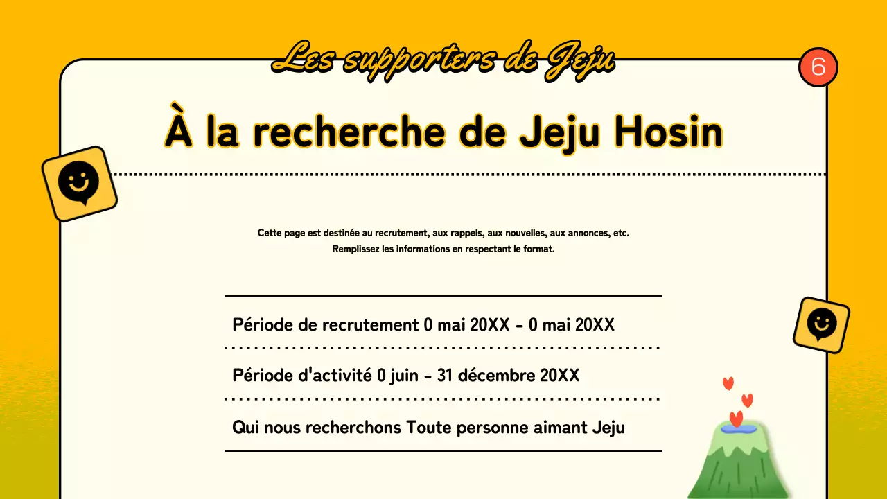 Guide des quartiers vert et orange de Jeju