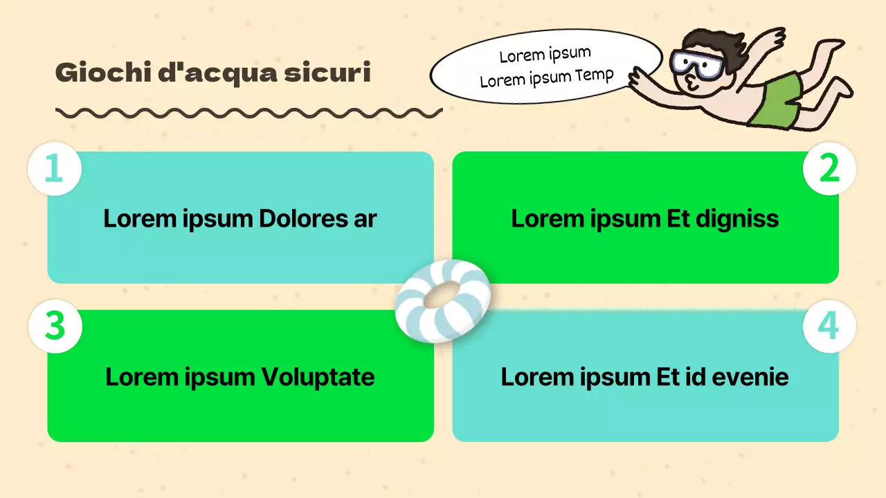 Risorse didattiche per le vacanze estive della scuola verde e alla menta