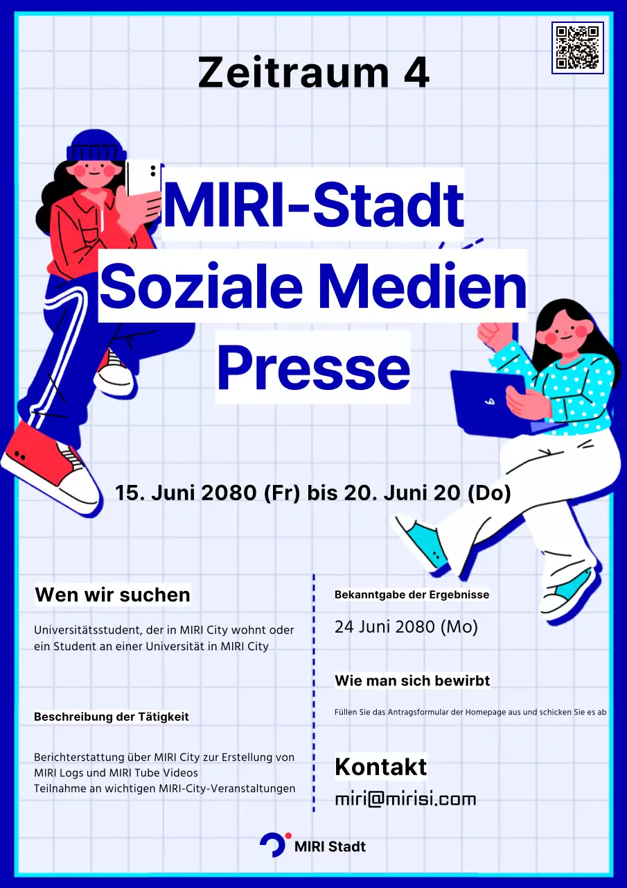 Förderung der Rekrutierung einer Gruppe von blauen und roten Journalisten für die Hochschularbeit