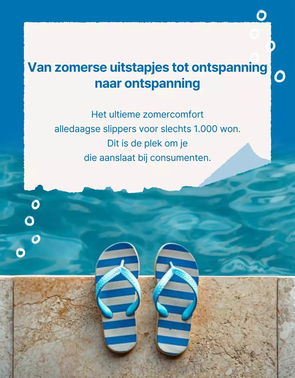 Een eenvoudige introductie tot seizoensuitverkoop in marineblauw en wit