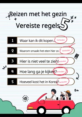 Reisverboden voor gezinnen in zwart en rood @familytravelbans @familytravelbans