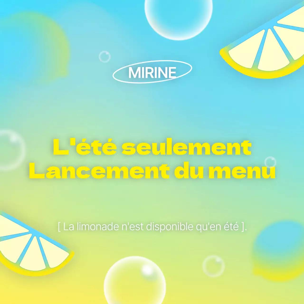 Une collection d'images aux couleurs de l'arc-en-ciel pour l'été