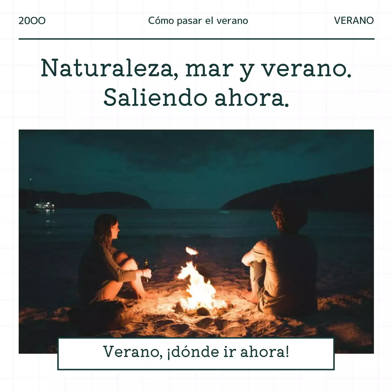 Sencillos paneles de información al público sobre productos de viaje de color verde y caqui.